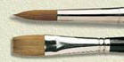 sable synthetic brushes