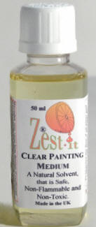 zest-it clear painting medium