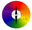 complementary colours of the colour wheel