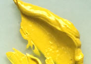 yellow oil paint